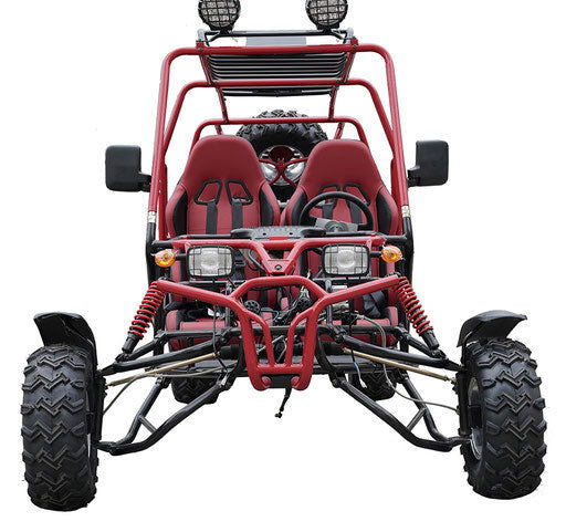 Hummer 4-Seater Buggy Go Kart, 200cc Electric Start, Automatic with Reverse, 10-inch Alloy Wheels