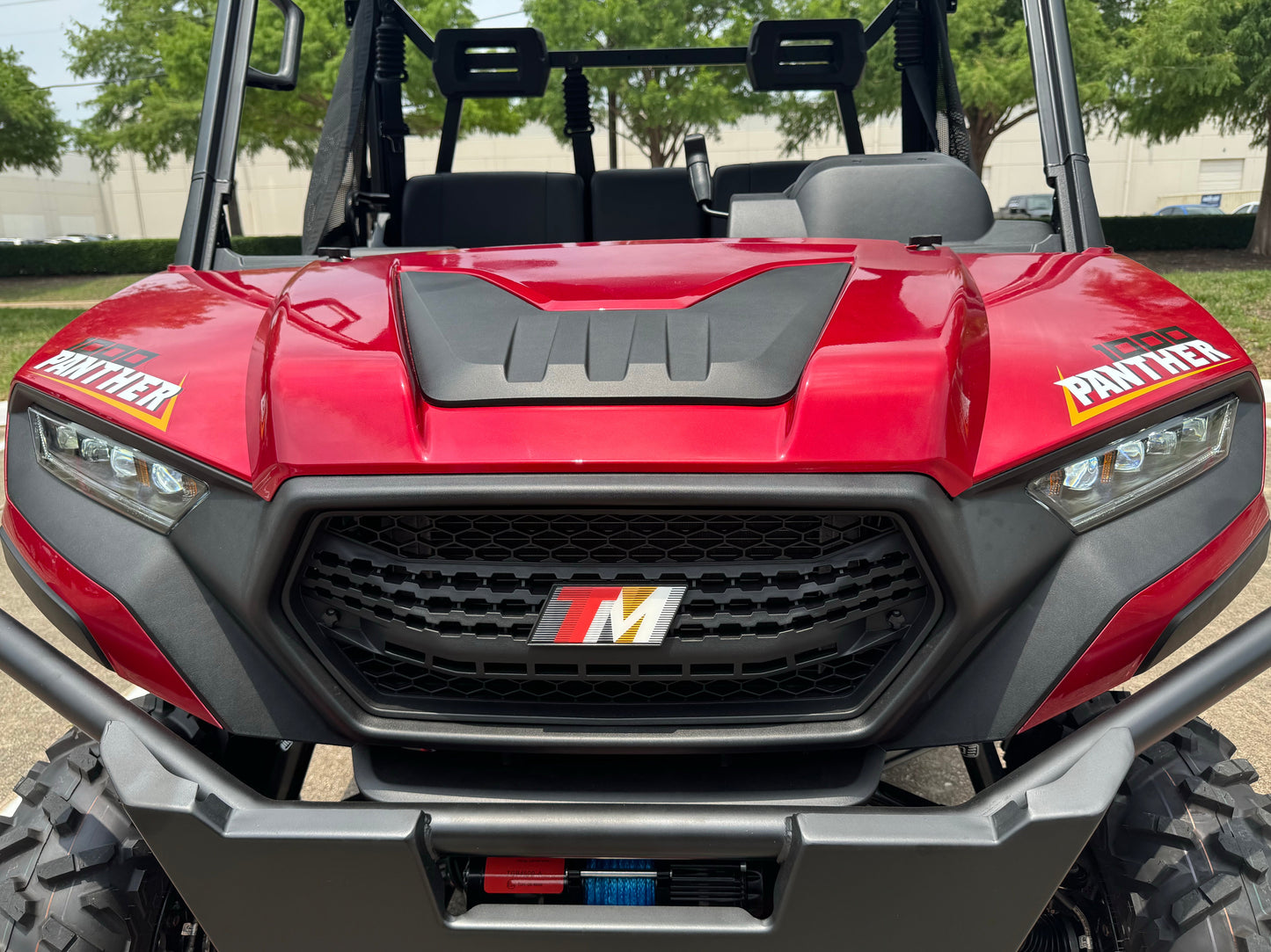 TrailMaster Panther 1000 UTV, 4X4, Larger Body, Electronic Power Steering, Heavy Duty Suspension, 83hp V-twin EFI Engine, High Low Range Automatic Trans, CA Legal
