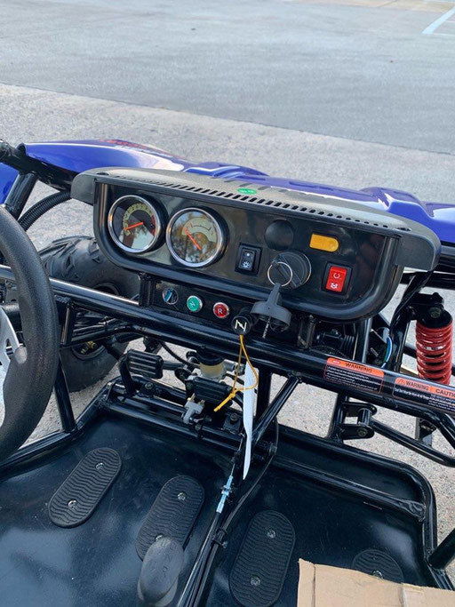 T-REX 125cc Kids Gas Powered Go Kart, Electric Start, Automatic with Reverse, Ages 8 and up