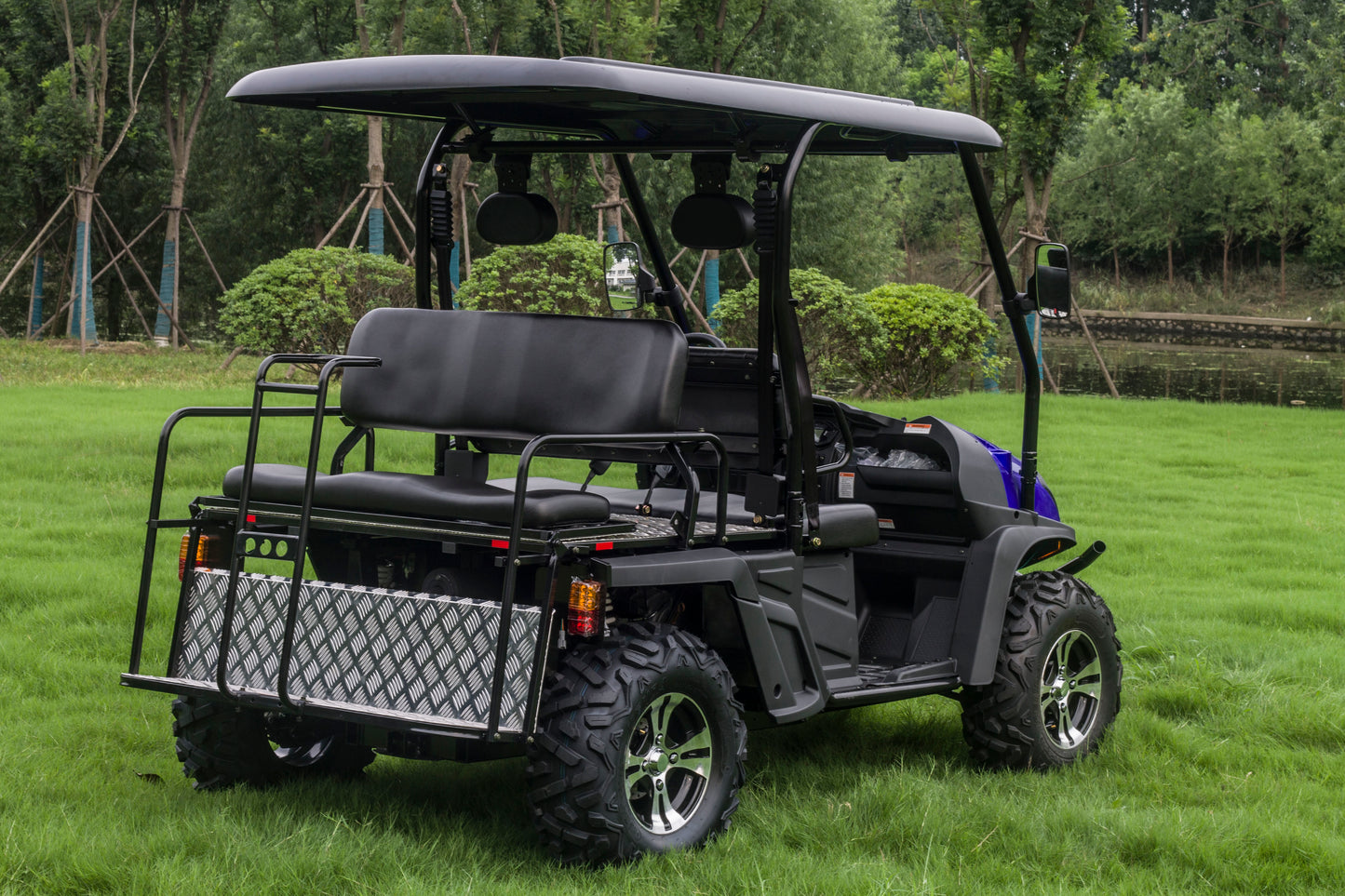 TrailMaster Taurus 450GX Gas Golf Cart, 26hp EFI Engine, 2x4/4x4 H/L Gear with Locking Differential