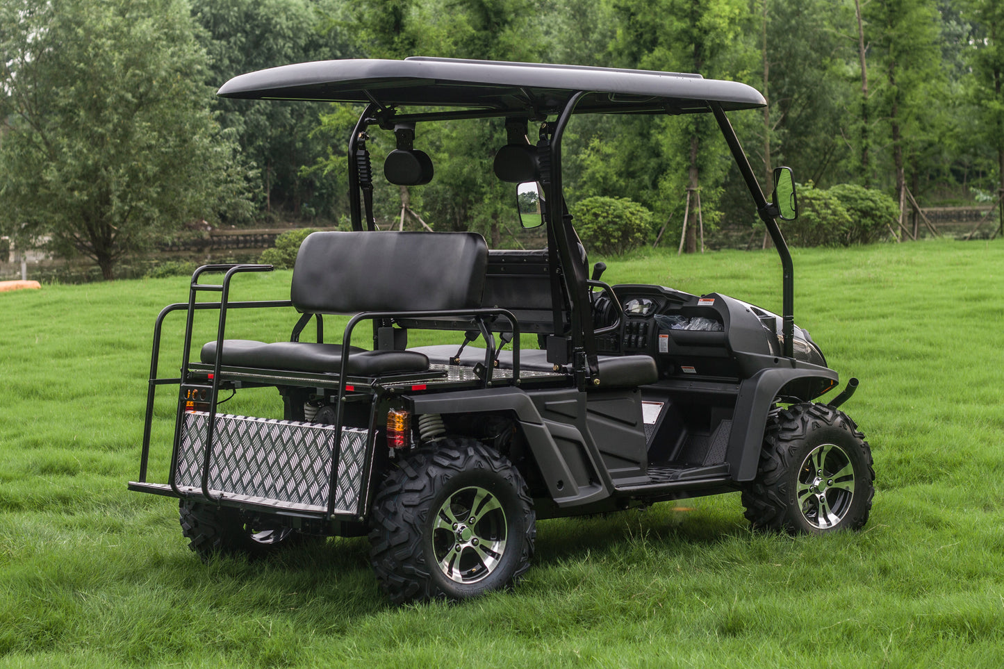 TrailMaster Taurus 450GX Gas Golf Cart, 26hp EFI Engine, 2x4/4x4 H/L Gear with Locking Differential