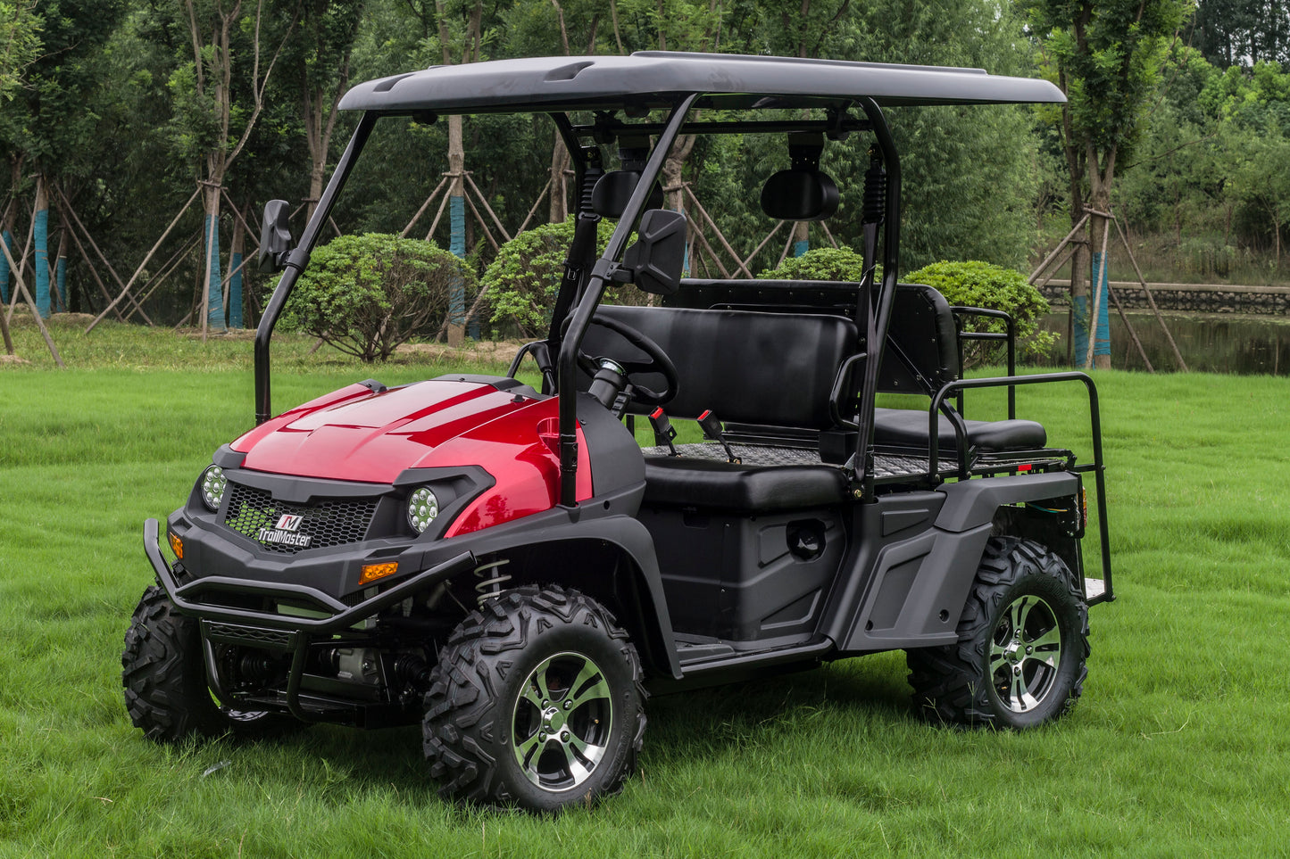 TrailMaster Taurus 450GX Gas Golf Cart, 26hp EFI Engine, 2x4/4x4 H/L Gear with Locking Differential