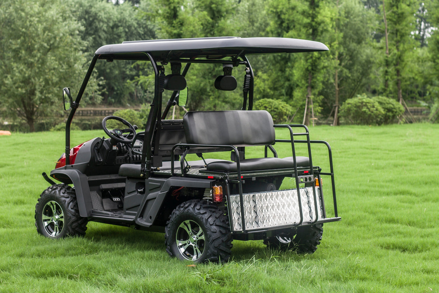 TrailMaster Taurus 450GX Gas Golf Cart, 26hp EFI Engine, 2x4/4x4 H/L Gear with Locking Differential