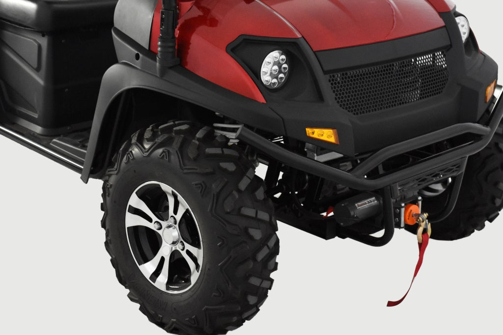 TrailMaster Taurus 450GX Gas Golf Cart, 26hp EFI Engine, 2x4/4x4 H/L Gear with Locking Differential