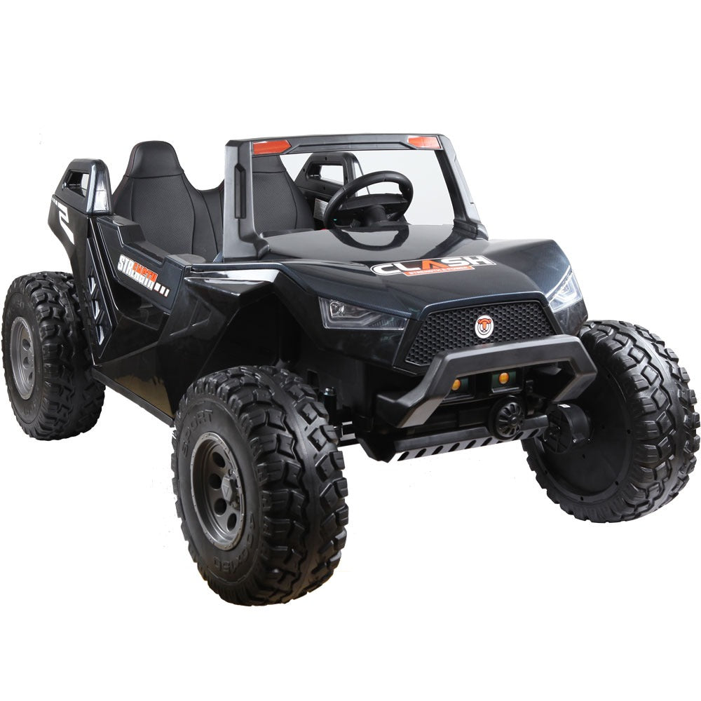 MotoTec Raider Kids UTV 48v 1200w Full Suspension Black