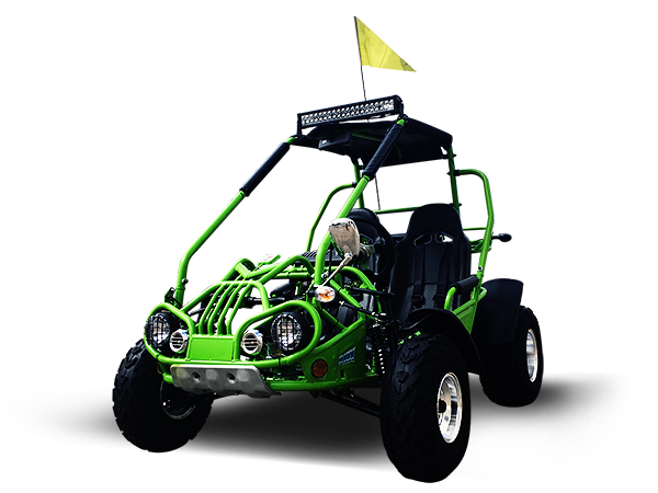 TrailMaster 200E XRX (EFI) Fuel Injection Deluxe Buggy Go Kart, Alloy Wheels, Lights, Turn Signals