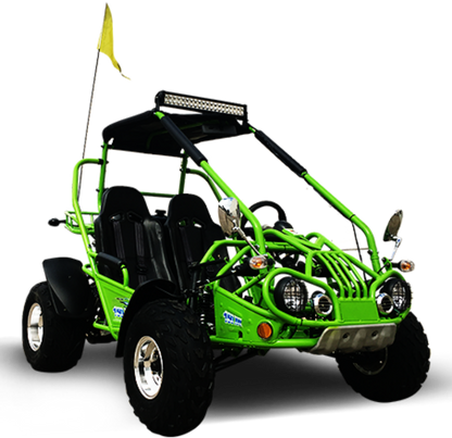 TrailMaster 200 XRX Deluxe Buggy Go Kart, Alloy Wheels, Lights, Turn Signals