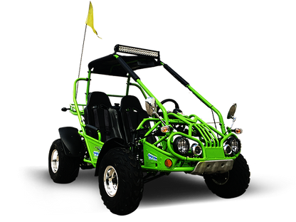 TrailMaster 200 XRX Deluxe Buggy Go Kart, Alloy Wheels, Lights, Turn Signals