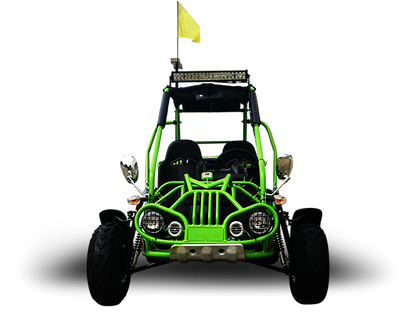 TrailMaster 200 XRX Deluxe Buggy Go Kart, Alloy Wheels, Lights, Turn Signals