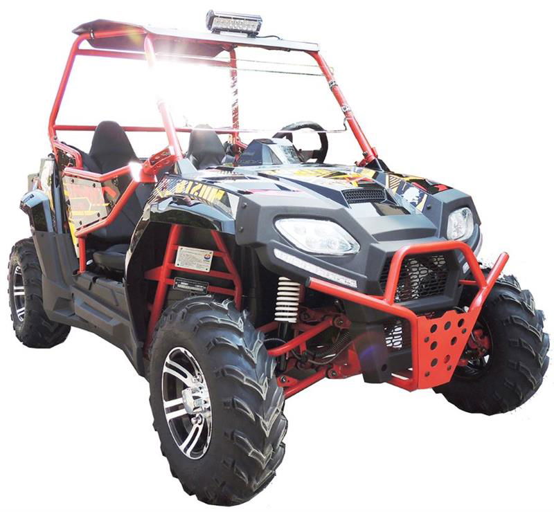Apollo Blade 250 UTV Side-by-Side, Automatic with Reverse, Deluxe Alloy Wheels, Ages 16 and up