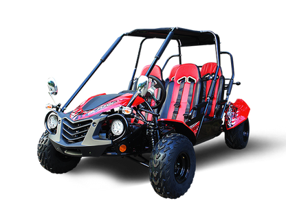 TrailMaster Blazer4 200EX EFI 4-Seater Buggy Go Kart, Extended Cab