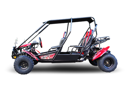 TrailMaster Blazer4 200EX EFI 4-Seater Buggy Go Kart, Extended Cab