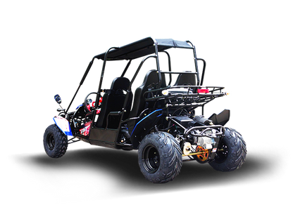 TrailMaster Blazer4 200EX EFI 4-Seater Buggy Go Kart, Extended Cab
