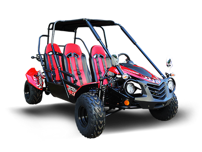TrailMaster Blazer4 200EX EFI 4-Seater Buggy Go Kart, Extended Cab
