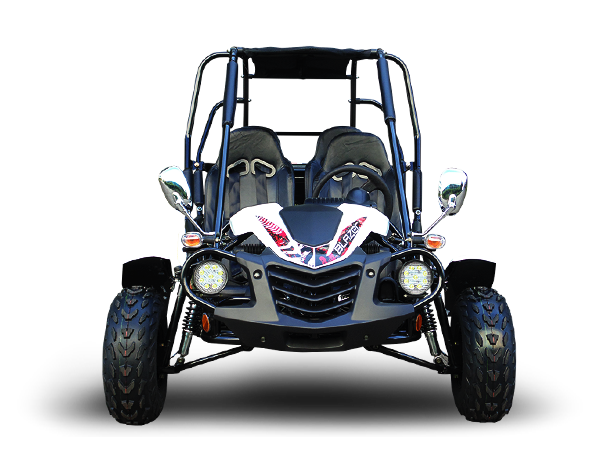 TrailMaster Blazer4 200EX EFI 4-Seater Buggy Go Kart, Extended Cab
