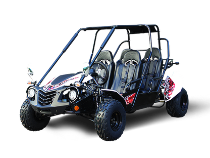 TrailMaster Blazer4 200EX EFI 4-Seater Buggy Go Kart, Extended Cab