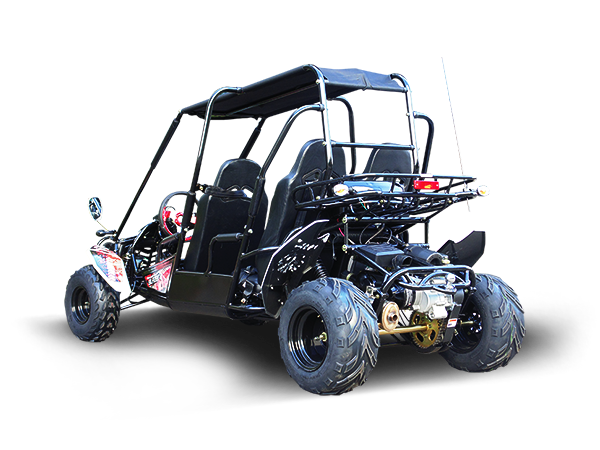 TrailMaster Blazer4 200EX EFI 4-Seater Buggy Go Kart, Extended Cab