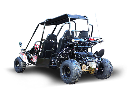TrailMaster Blazer4 200EX EFI 4-Seater Buggy Go Kart, Extended Cab