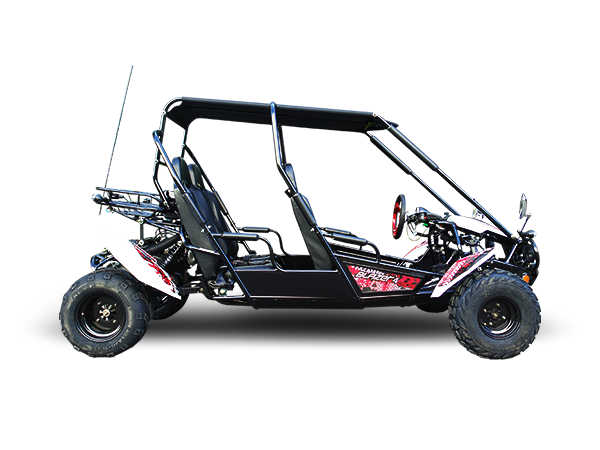 TrailMaster Blazer4 200EX EFI 4-Seater Buggy Go Kart, Extended Cab