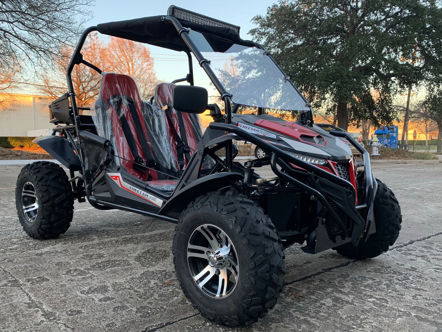 TrailMaster Cheetah 300EX EFI Deluxe UTV Go Kart, Shaft Drive, Liquid Cooled CVT Auto with Reverse