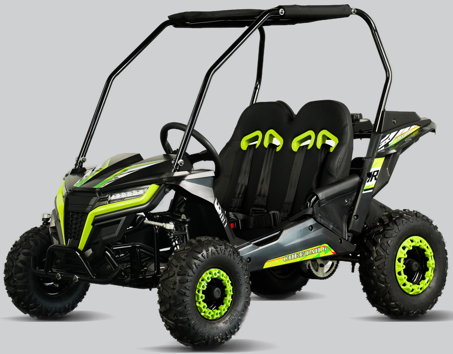 TrailMaster Cheetah-6 Go Kart, 5.5hp Electric Start, Remote Start/Kill with Reverse, Kids Ages 4-9