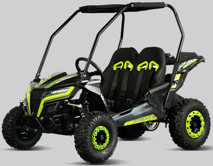 TrailMaster Cheetah-6 Go Kart, 5.5hp Electric Start, Remote Start/Kill with Reverse, Kids Ages 4-9