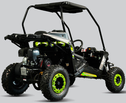 TrailMaster Cheetah-6 Go Kart, 5.5hp Electric Start, Remote Start/Kill with Reverse, Kids Ages 4-9