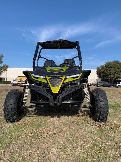 TrailMaster Cheetah 8 Mid-Sized Go Kart - 7.5hp, Torque Converter, Electric Start, Automatic with Reverse, Ages 12 and up