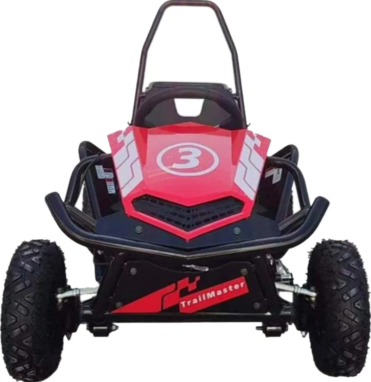 TrailMaster Cheetah i3 Kids Electric Mini Go Kart, 3-Speed settings, with Reverse, Kids Ages 4-9