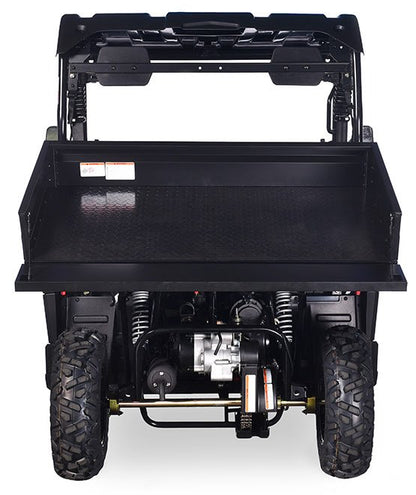 Crossfire LH200 EFI UTV Side-by-Side, Automatic with Reverse, Deluxe Alloy Wheels, Dump Bed, Windshield Included