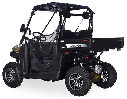 Crossfire LH200 EFI UTV Side-by-Side, Automatic with Reverse, Deluxe Alloy Wheels, Dump Bed, Windshield Included