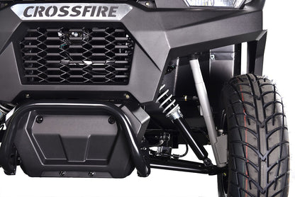 Crossfire LH200 EFI UTV Side-by-Side, Automatic with Reverse, Deluxe Alloy Wheels, Dump Bed, Windshield Included