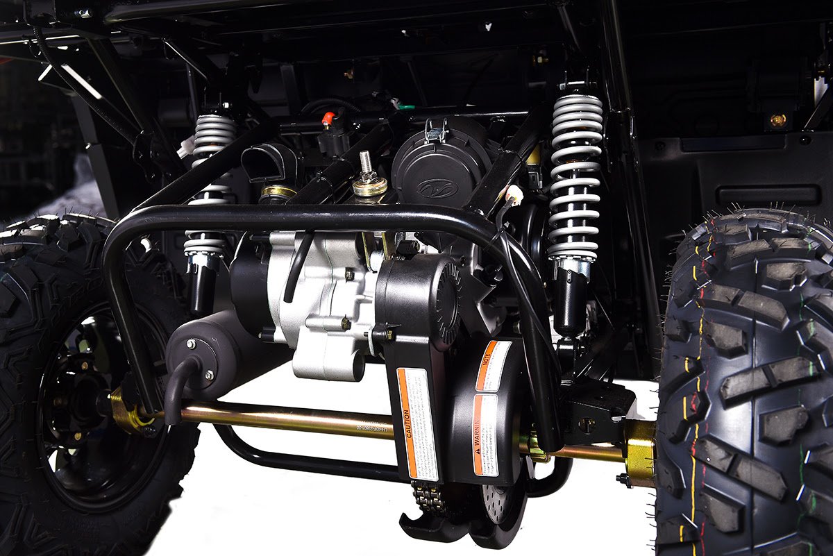 Crossfire LH200 EFI UTV Side-by-Side, Automatic with Reverse, Deluxe Alloy Wheels, Dump Bed, Windshield Included