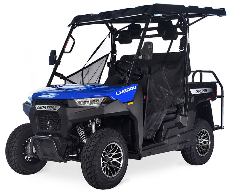 Crossfire LH200 Gas Golf Cart, Electronic Fuel Injection, Automatic with Reverse, Deluxe Alloy Wheels