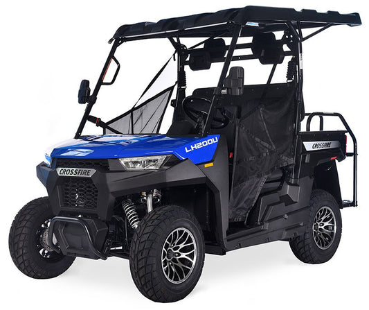 Crossfire LH200 Gas Golf Cart, Electronic Fuel Injection, Automatic with Reverse, Deluxe Alloy Wheels