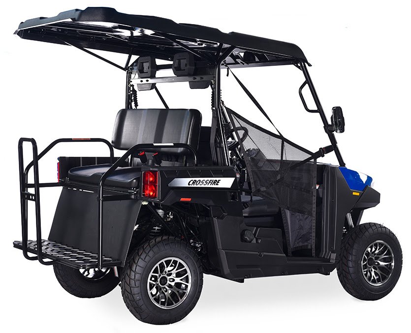 Crossfire LH200 Gas Golf Cart, Electronic Fuel Injection, Automatic with Reverse, Deluxe Alloy Wheels