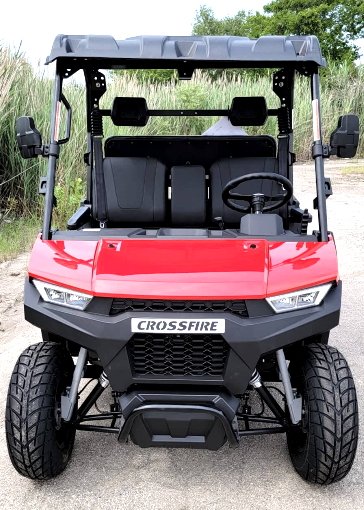 Crossfire LH200 Gas Golf Cart, Electronic Fuel Injection, Automatic with Reverse, Deluxe Alloy Wheels