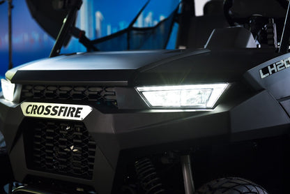 Crossfire LH200 Gas Golf Cart, Electronic Fuel Injection, Automatic with Reverse, Deluxe Alloy Wheels