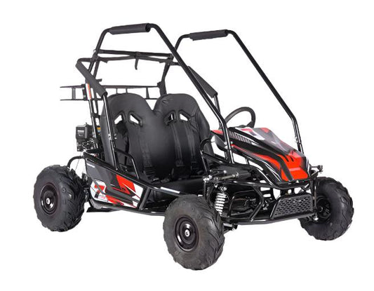 Interceptor XL Mid-size Go Kart, 7hp 4-Stroke Pull Start, Automatic, Full Suspension