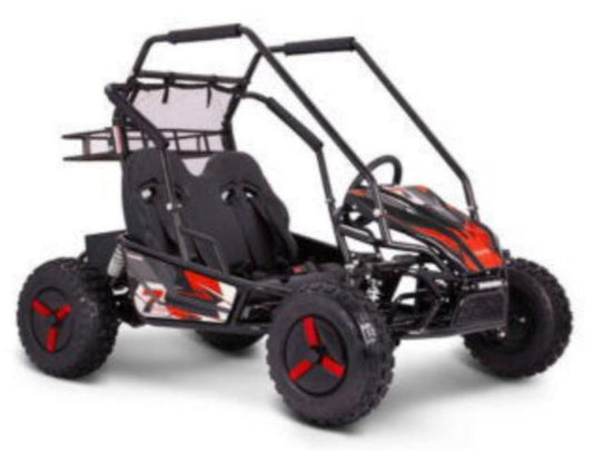 E-Moto Mid-Size Kids Go Kart, 60v 2500w, Automatic with Reverse, Ages 8 and up