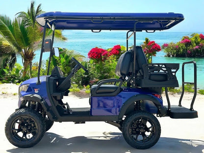 Dynamic GT4 Lithium Golf Cart, 48V AC 5KW Motor, 14-inch Aluminum Alloy Blackout Wheels