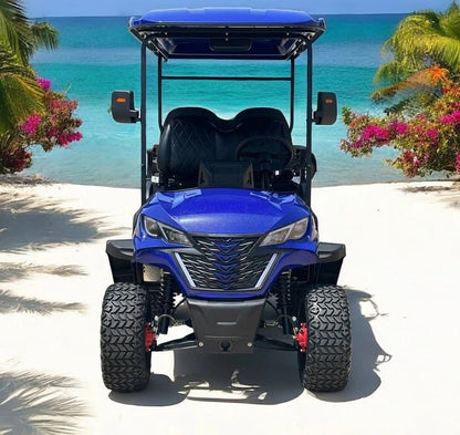 Dynamic GT4 Lithium Golf Cart, 48V AC 5KW Motor, 14-inch Aluminum Alloy Blackout Wheels