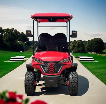 Dynamic GT4 Lithium Golf Cart, 48V AC 5KW Motor, 14-inch Aluminum Alloy Blackout Wheels