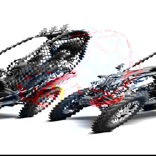 Jaguar 200 DLX Buggy Go Kart, Electric Start, Automatic with Reverse, 10-inch Alloy Wheels, Ages 16 and up