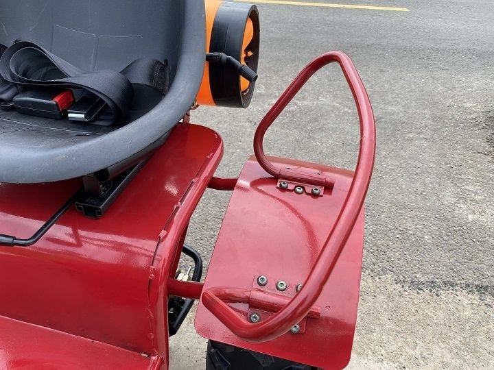 Kids Gas Mini Tractor, 125cc Engine with Electric Start, Automatic with Reverse, Ages 12 and up