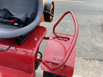 Kids Gas Mini Tractor, 125cc Engine with Electric Start, Automatic with Reverse, Ages 12 and up