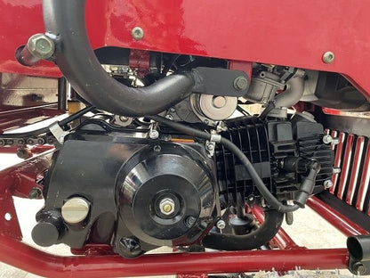 Kids Gas Mini Tractor, 125cc Engine with Electric Start, Automatic with Reverse, Ages 12 and up