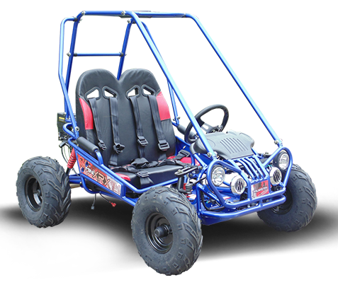 TrailMaster MINI XRX+ Kids GoKart, 5.5hp Gas Engine with Electric Start, Remote Start/Kill, Ages 4-9