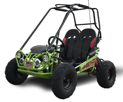 TrailMaster MINI XRX+ Kids GoKart, 5.5hp Gas Engine with Electric Start, Remote Start/Kill, Ages 4-9