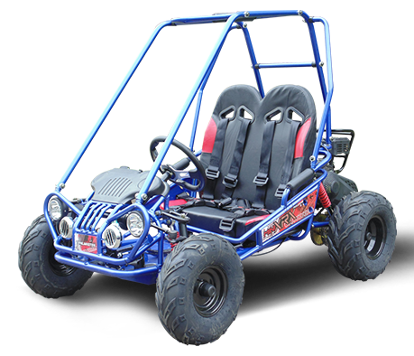 TrailMaster MINI XRX+ Kids GoKart, 5.5hp Gas Engine with Electric Start, Remote Start/Kill, Ages 4-9